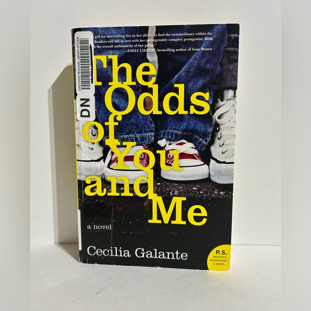 The Odds of You and Me Cecelia Galante Paperback Book Novel Fiction 2017